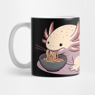 Ramen time for the axolotl Mug